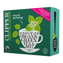 Clipper FT Org Green Tea & Mint 80 Bags